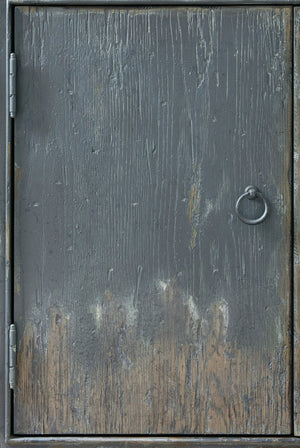 Hooker Furniture Boheme Salvator Media Console — Distressed Antique Blue Belgian-Inspired Tv Stand W/ Av Ready Storage And Painted Hardware 5750-55489-BLU