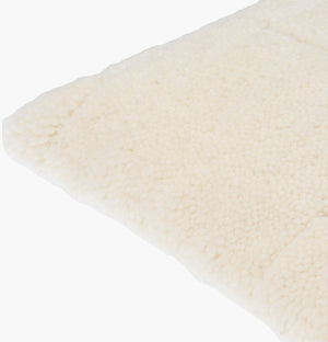 Surya Jakob 18"X18" Modern Accent Pillow – Luxurious Cotton & Wool Blend For Elegant Home Decor Upgrade Cream Wool,Cotton,Cotton Jkb002-2222p