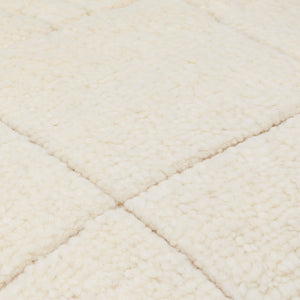 Surya Jakob 18"X18" Modern Accent Pillow – Luxurious Cotton & Wool Blend For Elegant Home Decor Upgrade Cream Wool,Cotton,Cotton Jkb003-1818p