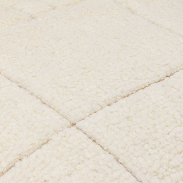 Surya Jakob 18"X18" Modern Accent Pillow – Luxurious Cotton & Wool Blend For Elegant Home Decor Upgrade Cream Wool,Cotton,Cotton Jkb003-1818p