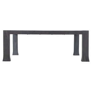 Bernhardt Bernhardt Carbonized Suar Cocktail Table With Planked Top, Sculptural Base, Rustic-Modern Elegance 417021