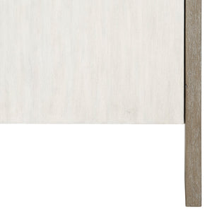 Bernhardt Bernhardt Two-Tone Foundations Buffet With Geometric Trim, Media Venting & Felt-Lined Drawer - 58" 306400