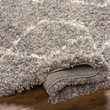 Jakarta JKT-2303 9'2" x 12' Machine Woven Rug JKT2303-9212  Gray, Beige Surya