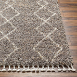 Jakarta JKT-2303 9'2" x 12' Machine Woven Rug JKT2303-9212  Gray, Beige Surya