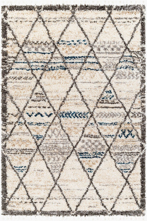 Livabliss Jakarta Bohemian Global Plush Polyester Area Rug for Living Room or Dining Space JKT2305-9212