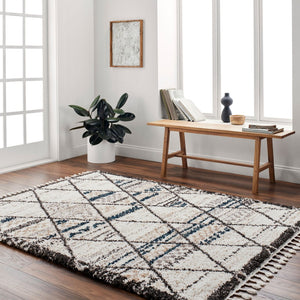 Livabliss Jakarta Bohemian Global Plush Polyester Area Rug for Living Room or Dining Space JKT2305-9212