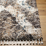 Jakarta JKT-2306 9'2" x 12' Machine Woven Rug JKT2306-9212  White, Beige Surya