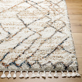 Jakarta JKT-2308 9'2" x 12' Machine Woven Rug JKT2308-9212  White, Beige Surya