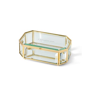 Lenox Kate Spade "I Treasure You" Clear Jewelry Box Clear, NO COLOR GLASS,CRYSTAL 897379