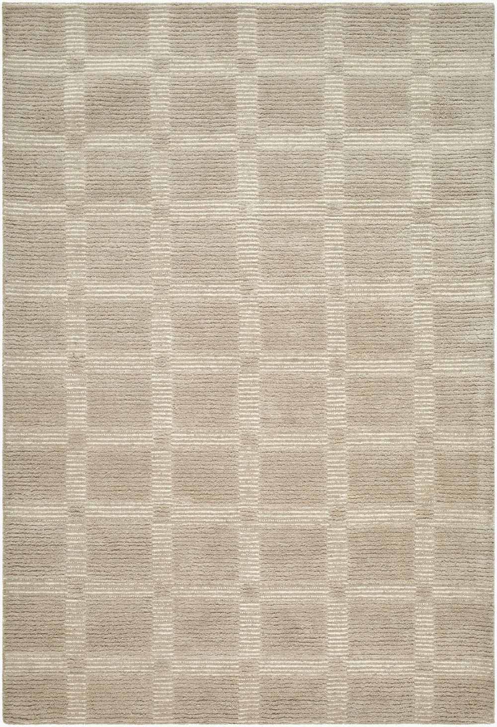 Livabliss Julia Hand Tufted Wool Area Rug Minimalist Modern Style for Entryway or Bedroom Beige, Sandsto 5' x 7'6" JLA2301-576