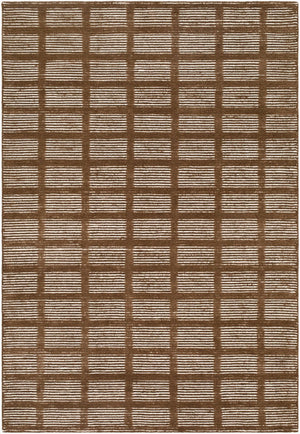 Livabliss Julia Hand Tufted Wool Accent Rug for Entryways Scandinavian Minimalist Decor Chestnut, Sand 9' x 12' JLA2304-912