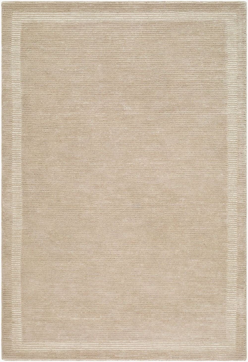 Livabliss Julia Hand-tufted Wool Accent Rug Minimalist Design for Entryway or Bedside Decor Beige, Sandsto 5' x 7'6" JLA2307-576