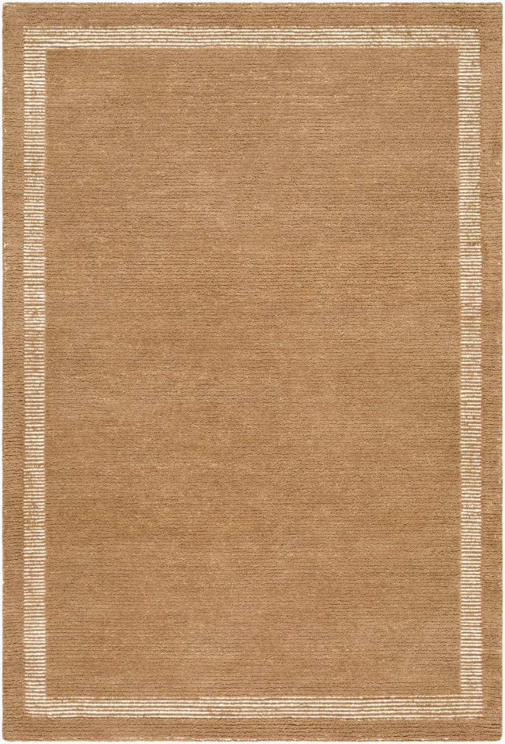 Livabliss Julia Collection Hand Tufted Wool Accent Rug for Entryway Bedroom or Reading Nook Camel, Ivory' 2' x 3' JLA2308-23