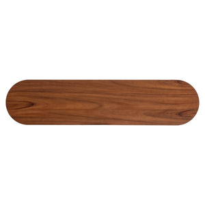 Bernhardt Bernhardt Brasea Suar Wood Entryway Console with Steel Pedestal Base Modern Appeal 394914