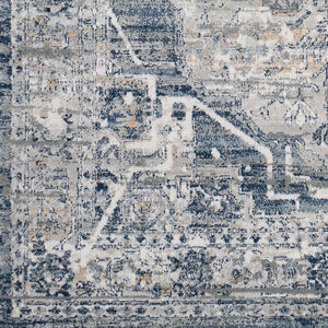 Livabliss Jolie Traditional Pattern Modern Area Rug Polypropylene Woven Living Room Accent Medium Gray, Ta 7'10" x 10' JLO2309-71010