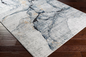 Livabliss Jolie High Low Pile Turkish Woven Polypropylene Rug for Large Living Spaces Medium Gray, Ta 12' x 15' JLO2316-1215