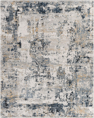 Livabliss Jolie Geometric Area Rug Machine Woven Polypropylene Blend for Living Room or Bedroom Slate, Charcoal 7'10" x 10' JLO2329-71010