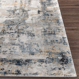 Livabliss Jolie Geometric Area Rug Machine Woven Polypropylene Blend for Living Room or Bedroom Slate, Charcoal 5'3" x 7'3" JLO2329-5373