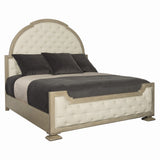 Bernhardt Santa Barbara Upholstered King Tufted Panel Bed K1116