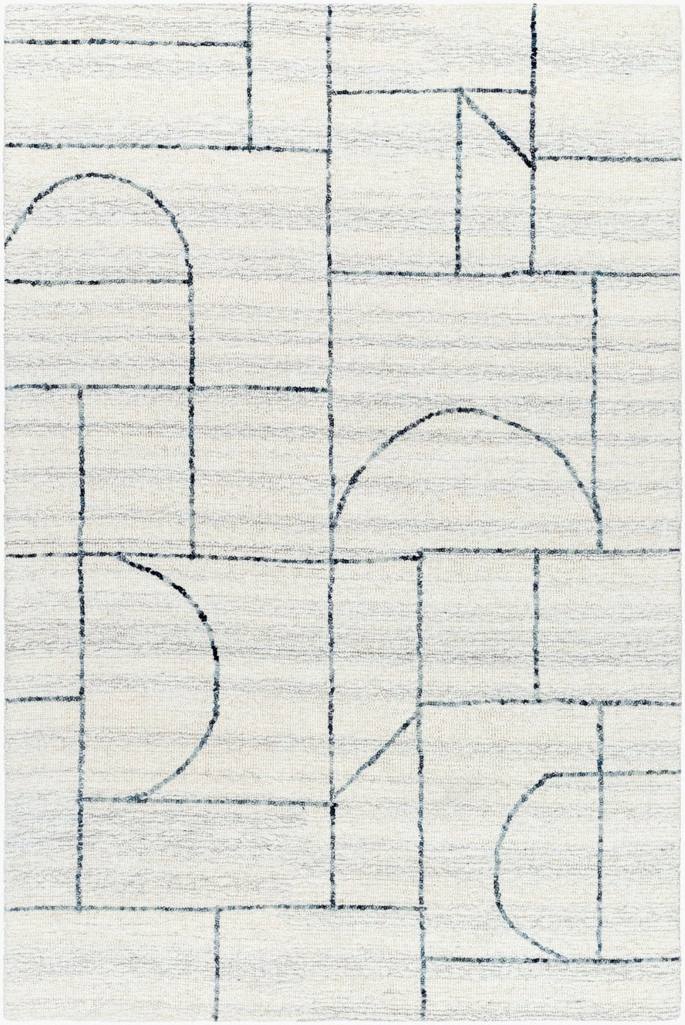 Livabliss Jules Hand Tufted Wool Accent Rug Plush Medium Pile Artisan Craft Entryway Decor JLS2309-23