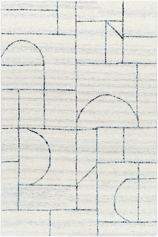 Livabliss Jules Hand Tufted Wool Accent Rug Plush Medium Pile Artisan Craft Entryway Decor JLS2309-23