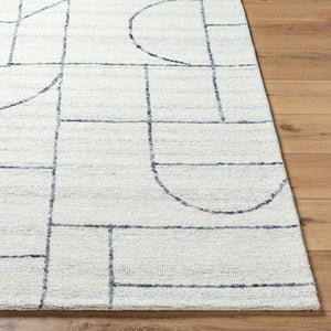 Livabliss Jules Hand Tufted Wool Accent Rug Plush Medium Pile Artisan Craft Entryway Decor JLS2309-23