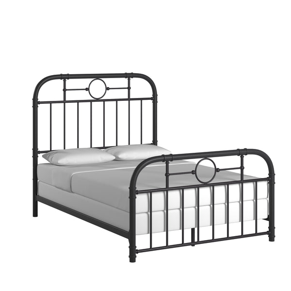 Homelegance By Top-Line Ellington Black Metal Bed Black Metal