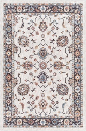 Livabliss Juliet Machine Woven Recycled Fabric Area Rug Traditional Pattern for Living Rooms JLT2304-679