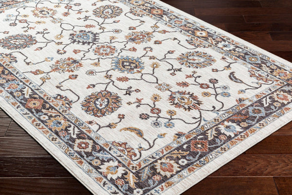 Livabliss Juliet Machine Woven Recycled Fabric Area Rug Traditional Pattern for Living Rooms JLT2304-679