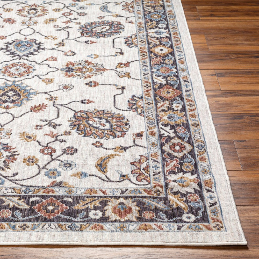 Livabliss Juliet Machine Woven Recycled Fabric Area Rug Traditional Pattern for Living Rooms JLT2304-679
