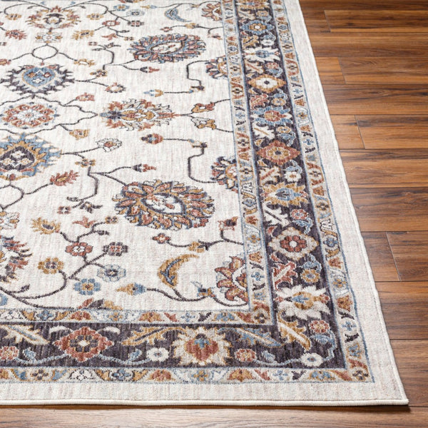 Livabliss Juliet Machine Woven Recycled Fabric Area Rug Traditional Pattern for Living Rooms JLT2304-679