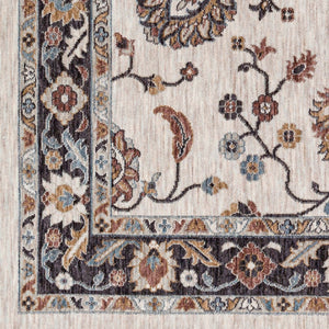 Livabliss Juliet Machine Woven Recycled Fabric Area Rug Traditional Pattern for Living Rooms JLT2304-679