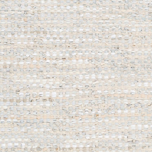 Livabliss Jamie Handwoven Leather Cotton Flatweave Rug Mid-century Modern Low Pile Indoor JMI8005-46