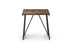 English Elm Steve Silver - Walden - Parquet End Table - Brown