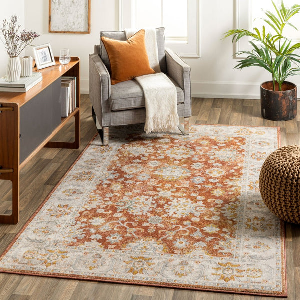 Livabliss Jamila Traditional Medallion Polypropylene Area Rug for Living and Dining Rooms JML2305-9212