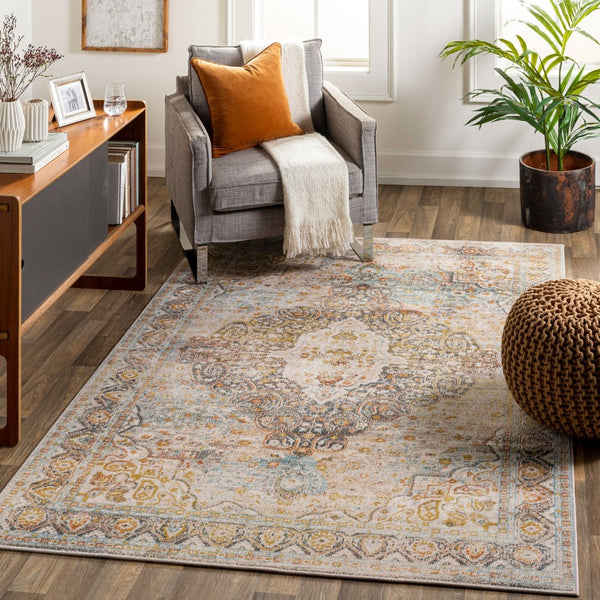 Livabliss Jamila Traditional Polypropylene Area Rug with Medium Pile for Living and Dining Rooms JML2306-9212
