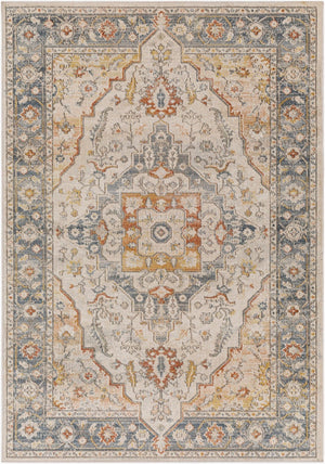 Livabliss Jamila Medallion Area Rug Machine Woven Polypropylene for Large Living Spaces JML2307-9212