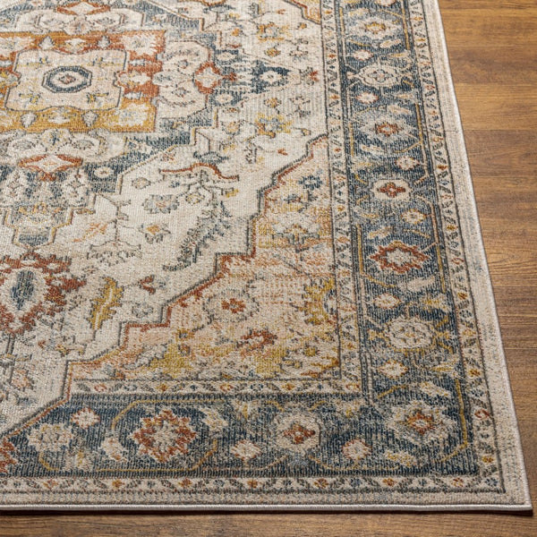 Livabliss Jamila Medallion Area Rug Machine Woven Polypropylene for Large Living Spaces JML2307-9212