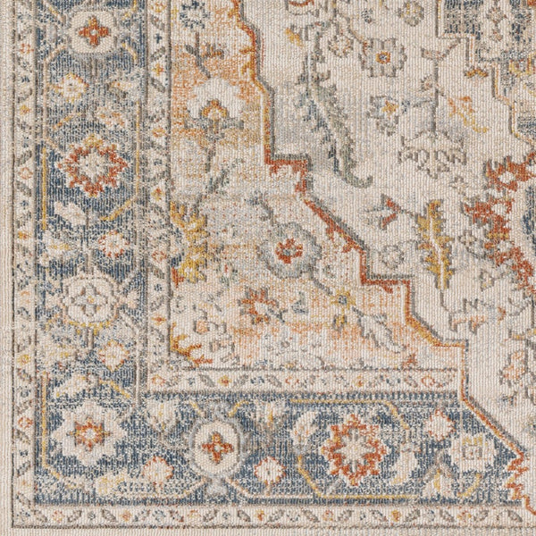Livabliss Jamila Medallion Area Rug Machine Woven Polypropylene for Large Living Spaces JML2307-9212