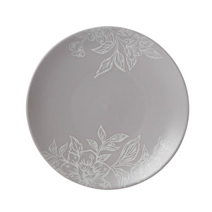 Lenox Oneida Roseto 12-Piece Dinnerware Set , Pumice White, WHITE STONEWARE 897506