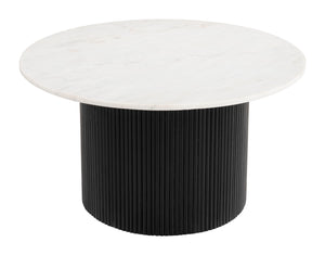 Izola Coffee Table White & Black 109917 Zuo Modern