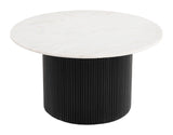 Izola Coffee Table White & Black 109917 Zuo Modern