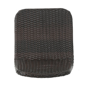 English Elm Christopher Knight Home® - Gila Modern Rattan Dining Chairs Set Of 2 With Powder Coated Legs For Indoor & Outdoor Use 61533.00DBN