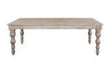 Parker House Crossings - Eden Dining 84 In. Rectangular Dining Table Toasted Tumbleweed Solid Mango DEDE#84RECT