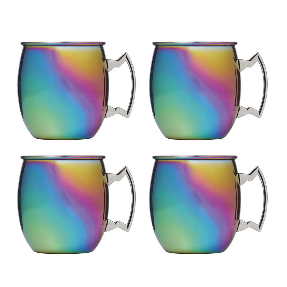 Lenox Cambridge 20 oz Smooth Rainbow Mule Mugs, Set of 4 NO COLOR METAL 92832GTHDS