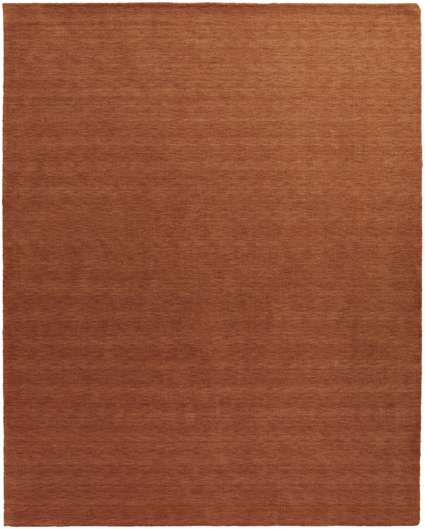 Feizy Rugs Luna Hand Woven Wool Area Rug - Stylish, Stain-resistant, Perfect For High Traffic Spaces & Decor Orange Wool 5798049forn000h50
