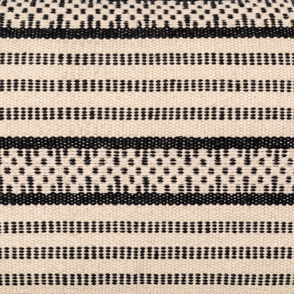 Surya Jasna Hand-woven Global Style 18"X18" Cotton Accent Pillow Cover – Unique Home Decor Piece Cream Cotton,Cotton Jna001-2020d