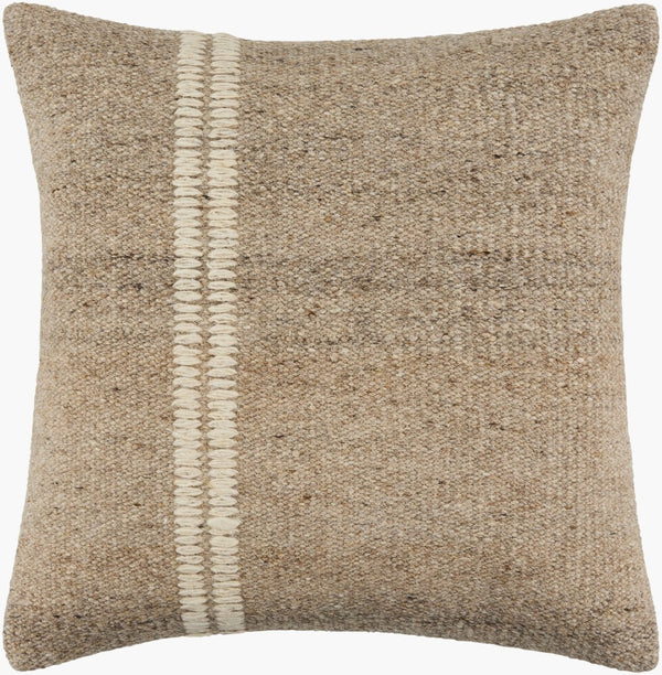 Surya Jundah Handwoven Cotton Square Throw Pillow for Sofas Chairs and Bedroom Styling JND005-2020D