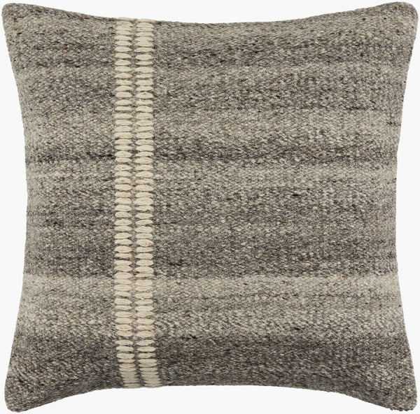 Surya Jundah Artisan Cotton Woven Square Accent Pillow for Sofas Sectionals and Reading Nooks JND006-2222