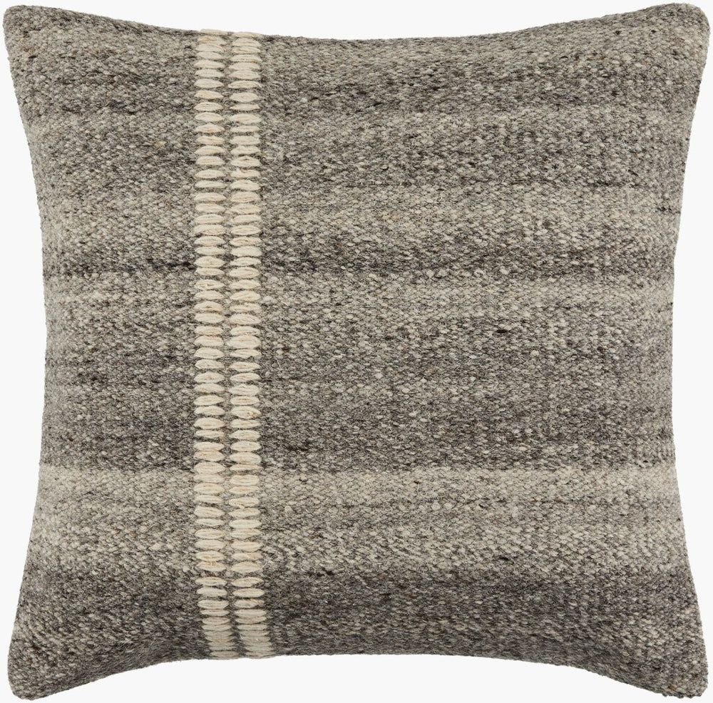 Surya Jundah Artisan Woven Cotton Square Throw Pillow for Sofas and Reading Nooks JND006-2222P